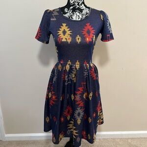 LuLaRoe Aztec Amelia dress